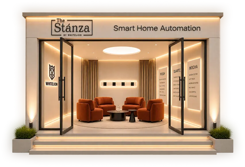 The Stanza smart home experience centre storefront